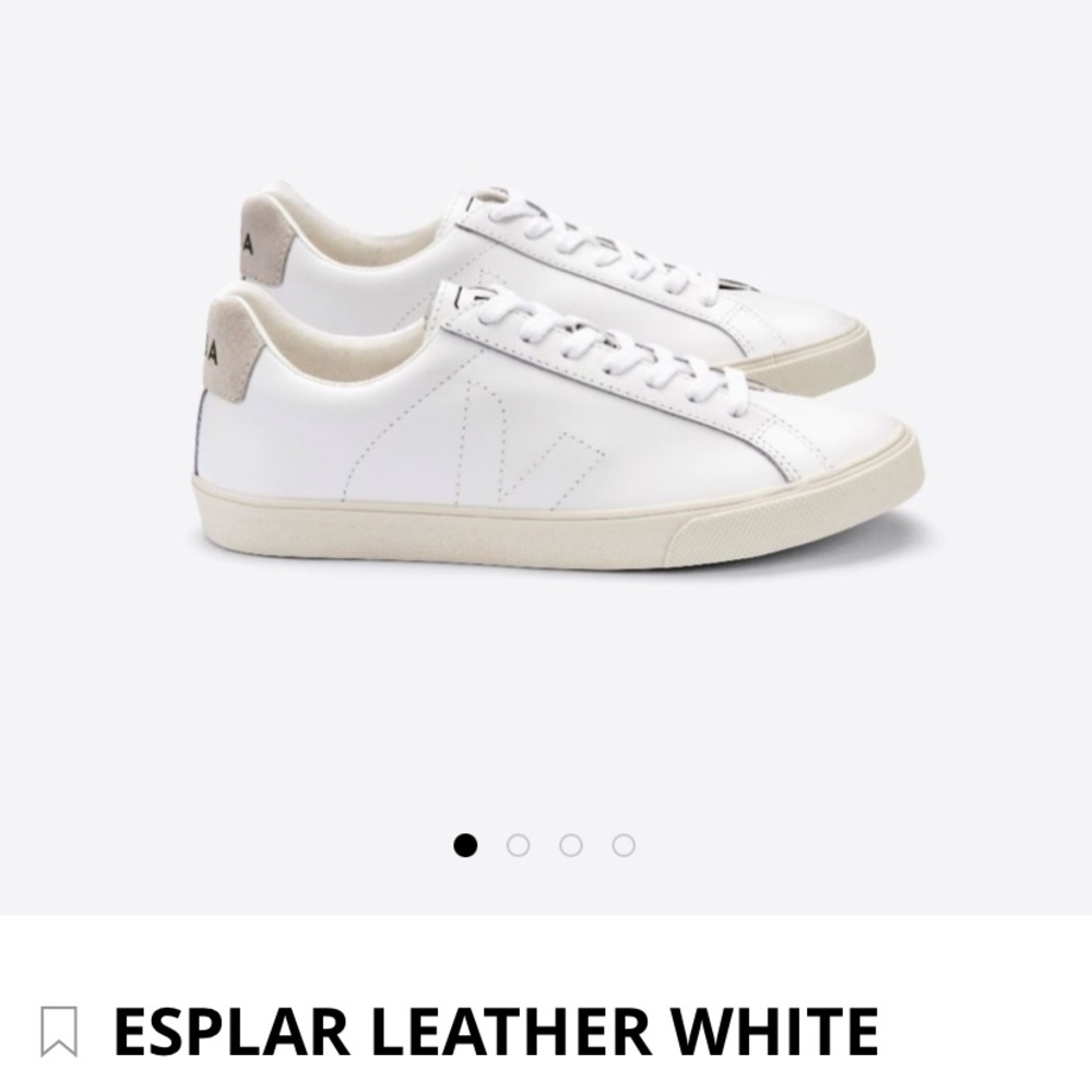 Veja Esplar Leather White Sneakers